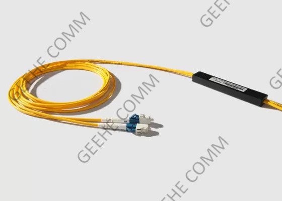 Los ABS mecanografían el divisor del Plc del LC APC 1550nm el 1m 2×2 1x2