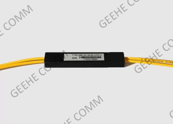 Los ABS mecanografían el divisor del Plc del LC APC 1550nm el 1m 2×2 1x2