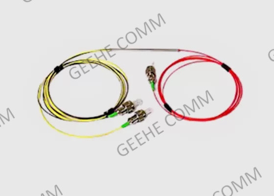 Acopladores ópticos de la banda ancha de los ratios del conector 1×2 del ST de la fibra óptica
