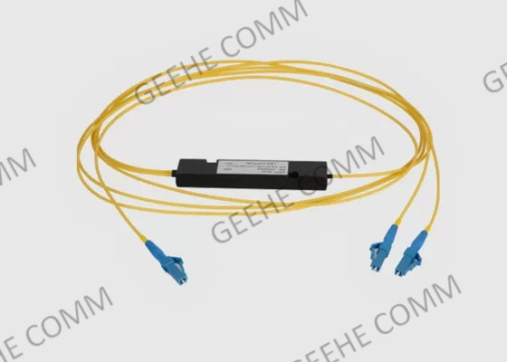 acoplador de la fibra 1X2/divisor fundidos con varios modos de funcionamiento 3.0m m con los conectores de SC/APC