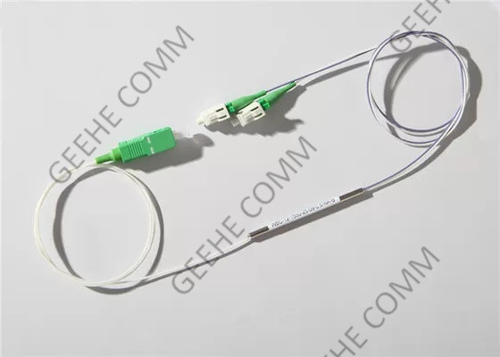 1× 2 acoplador del cable de fribra óptica del solo modo 30/70 Y