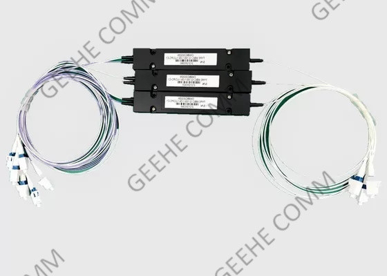 Acoplador de acoplamiento de la ración LC/PC 1×3 FBT del fabricante 850nm milímetro 2/98 final para GPON