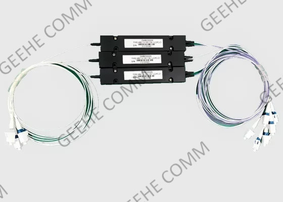 Acoplador de acoplamiento de la ración LC/PC 1×3 FBT del fabricante 850nm milímetro 2/98 final para GPON
