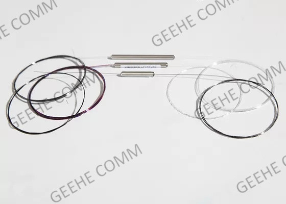 Acoplador de acero del cable de fribra óptica del tubo 3×5 20/80 de FBT para FTTX PON