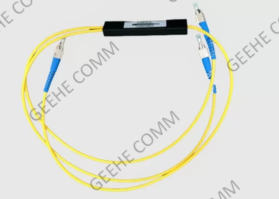 Divisor 1310nm 1490nm 1550nm de la fibra FBT de la ventana del 1:99 de 1×3 FC/APC tri