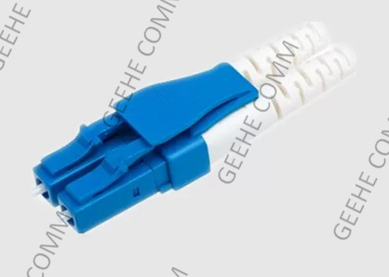 Conector con varios modos de funcionamiento de vivienda azul de la fibra de la PC de 900um 3.0m m LC