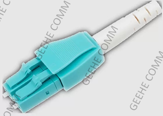 Conector con varios modos de funcionamiento de vivienda azul de la fibra de la PC de 900um 3.0m m LC