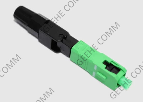 Conector rápido estándar de la fibra óptica de la PC del SC del solo modo 3.0m m