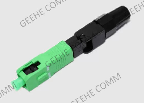 Conector rápido estándar de la fibra óptica de la PC del SC del solo modo 3.0m m