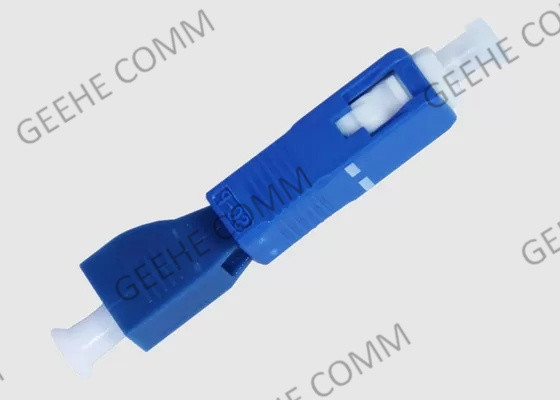 Varón azul de FTTH al SC femenino de la fibra al adaptador del LC
