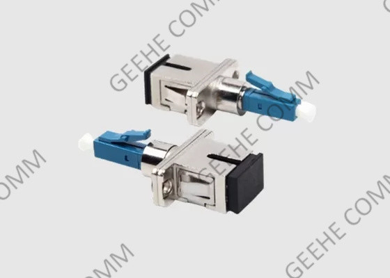 HEMBRA del SC - ADAPTADOR A UNA CARA de la FIBRA ÓPTICA del SOLO MODO del VARÓN los 9/125µm del LC