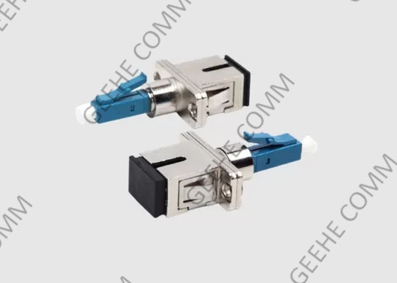 HEMBRA del SC - ADAPTADOR A UNA CARA de la FIBRA ÓPTICA del SOLO MODO del VARÓN los 9/125µm del LC
