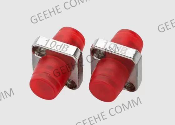 Adaptador con varios modos de funcionamiento FC-FC de la fibra óptica del color verde con el reborde rectangular