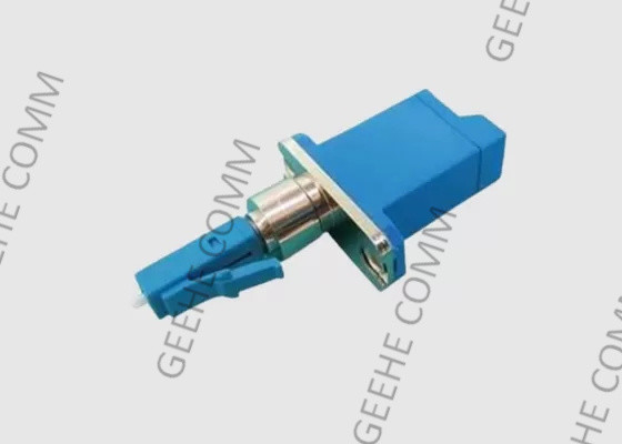 Convertidor híbrido masculino femenino del modo E2000 LC del adaptador de la fibra óptica solo