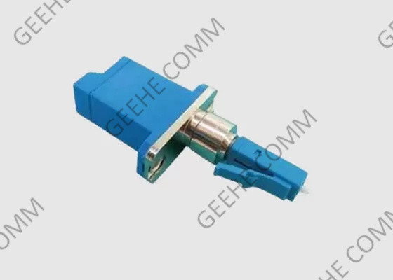 Convertidor híbrido masculino femenino del modo E2000 LC del adaptador de la fibra óptica solo