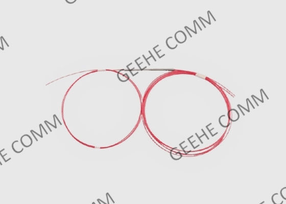 El solo tubo flojo del modo 900um fundió longitud de base de la fibra de la fibra el 1m de la chaqueta del WDM