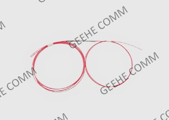 El solo tubo flojo del modo 900um fundió longitud de base de la fibra de la fibra el 1m de la chaqueta del WDM