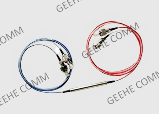 La longitud de onda de acero del tubo 1310nm fundió el WDM de pequeñas pérdidas con los conectores de FC/PC