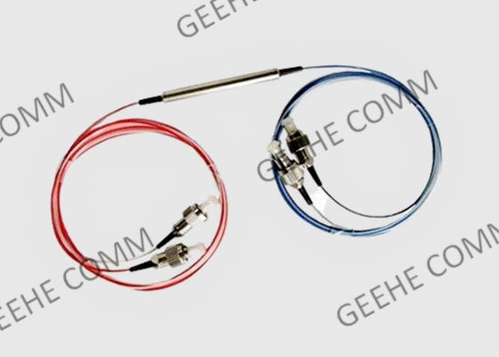 La longitud de onda de acero del tubo 1310nm fundió el WDM de pequeñas pérdidas con los conectores de FC/PC