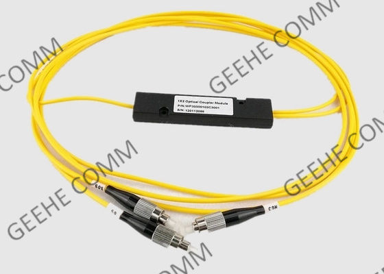 el combinador del WDM de la banda ancha 980/1550nm construyó sólidamente los acopladores de la banda ancha
