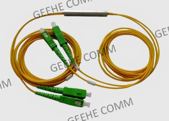 Multiplexor fundido 1310nm y 1550nm de la división de la longitud de onda del WDM del solo modo