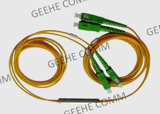 Multiplexor fundido 1310nm y 1550nm de la división de la longitud de onda del WDM del solo modo