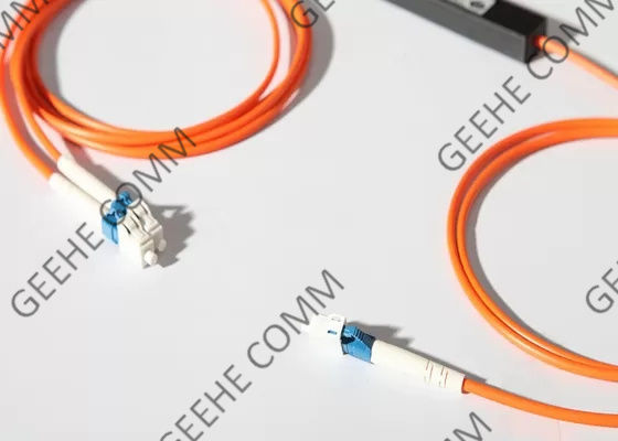 divisor del WDM de la fibra óptica de 1260nm 1×2 para la comunicación óptica