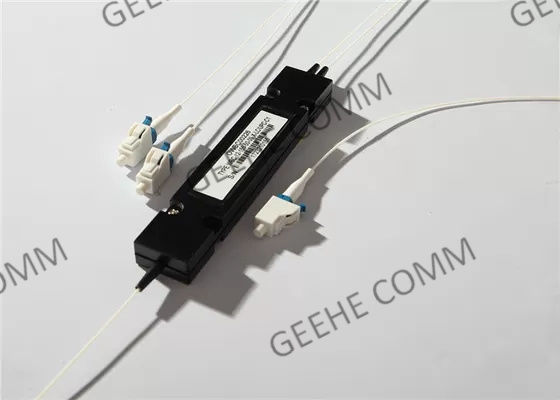 50/50 acoplador de la fibra del solo modo 1×2 155nm P.M.