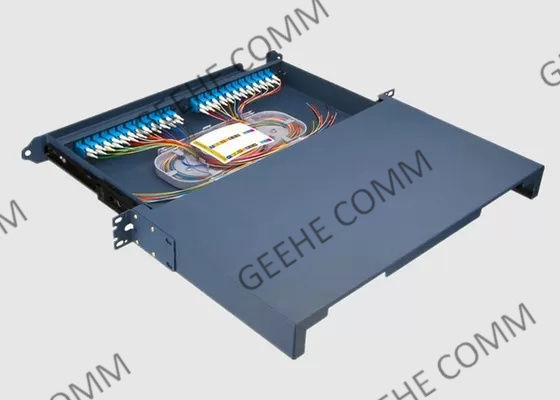 12 el panel de remiendo de fibra óptica portuario de SC/UPC LC/UPC