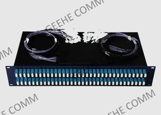 19 el panel de remiendo a dos caras portuario de la pulgada 2U 96 con varios modos de funcionamiento LC