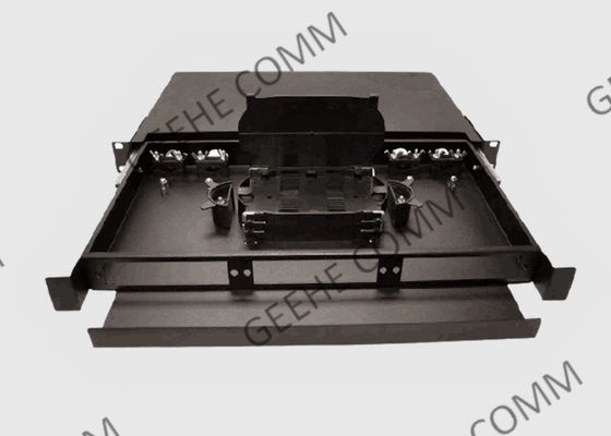 1 12 LC-UPC coletas unimodales portuarias del panel 900um del remiendo y del empalme del soporte de estante del RU