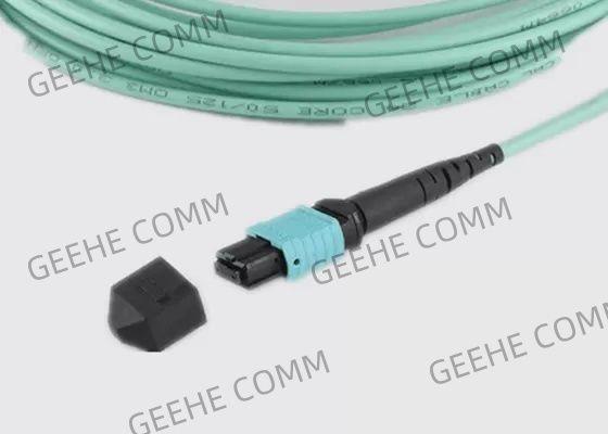 Cable de la fibra de la canalización vertical OFNR 2.0m m el 1m MPO del solo modo