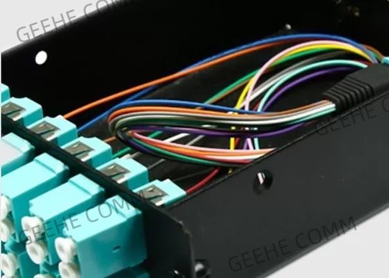 casete con varios modos de funcionamiento del duplex 50/125 MTP de 40Gb OM3 2x MPO-12