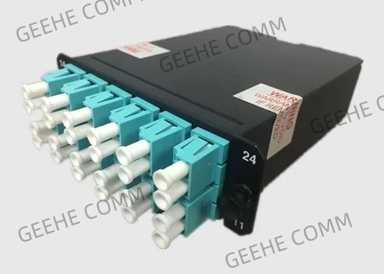 casete con varios modos de funcionamiento del duplex 50/125 MTP de 40Gb OM3 2x MPO-12