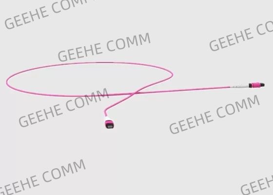 cable de la fibra de 400G 16F 3.6m m MPO