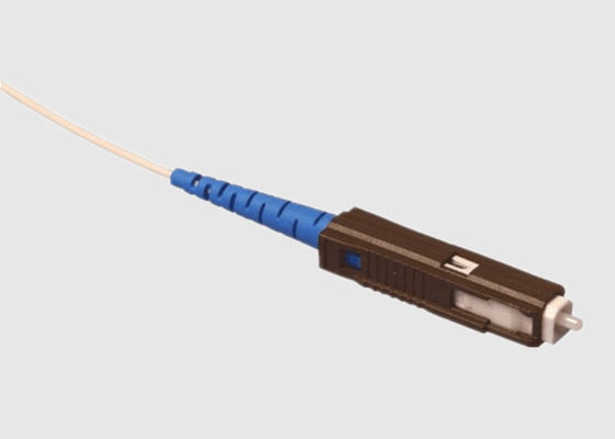 Coleta de fibra óptica del conector 2.0m m de MU del simplex 50/125