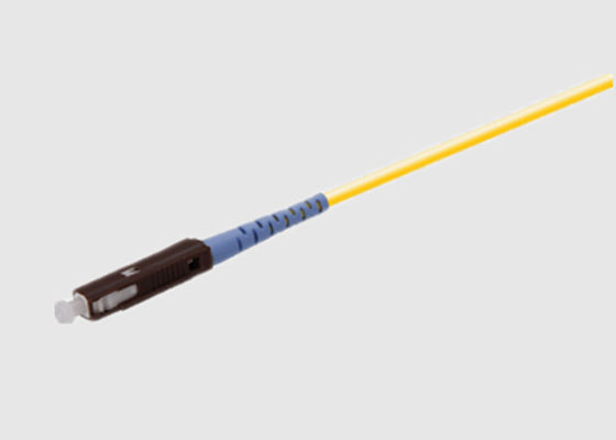 Coleta de fibra óptica del conector 2.0m m de MU del simplex 50/125