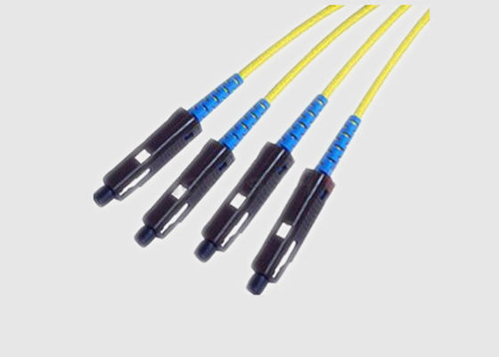 Coleta de fibra óptica del conector 2.0m m de MU del simplex 50/125