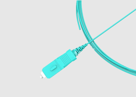 OM3 conector con varios modos de funcionamiento de la coleta de la fibra del SC de la coleta 2m m