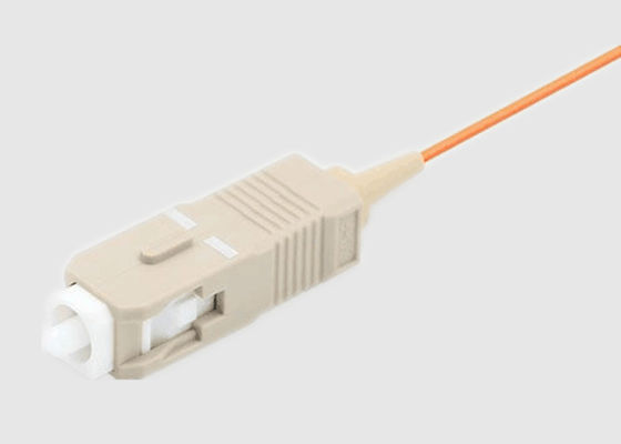 Coleta con varios modos de funcionamiento anaranjada de la fibra óptica de la PC 50/125nm del SC OM3
