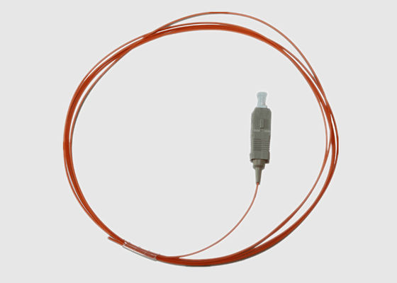 Coleta con varios modos de funcionamiento anaranjada de la fibra óptica de la PC 50/125nm del SC OM3