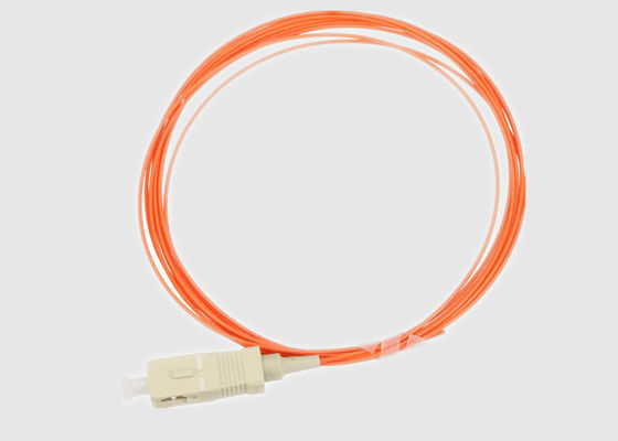 Coleta con varios modos de funcionamiento anaranjada de la fibra óptica de la PC 50/125nm del SC OM3