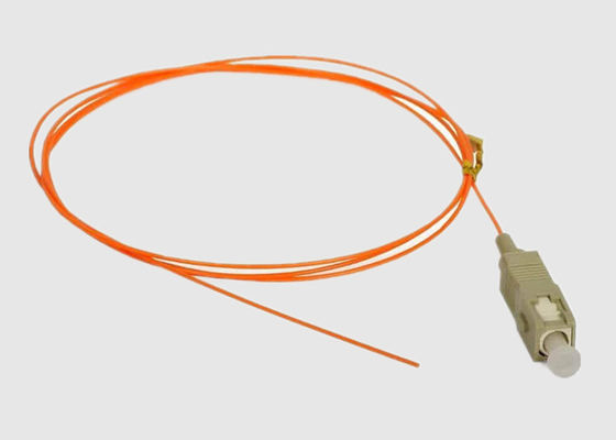 Coleta con varios modos de funcionamiento anaranjada de la fibra óptica de la PC 50/125nm del SC OM3