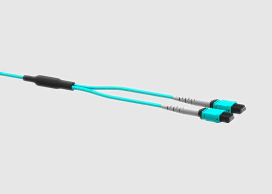 Cable de la fibra de 3.0M M 100G OM4 MPO