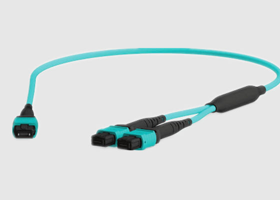 Cable de la fibra de 3.0M M 100G OM4 MPO