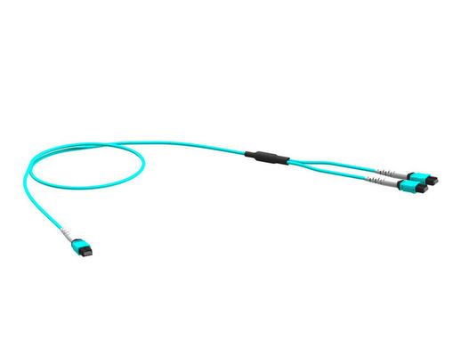 Cable de la fibra de 3.0M M 100G OM4 MPO