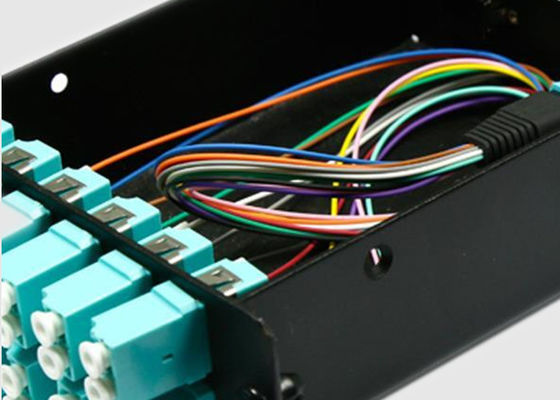 casete con varios modos de funcionamiento del duplex 50/125 MTP de 40Gb OM3 2x MPO-12