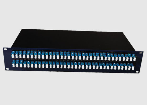 19 el panel de remiendo a dos caras portuario de la pulgada 2U 96 con varios modos de funcionamiento LC