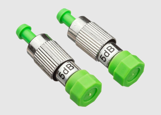 Atenuador de la fibra óptica de la estructura-Hacia fuera del alto retorno 200mW 5dB FC