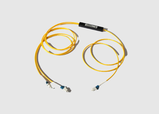 WDM dual del acoplador del ratio LC/UPC 1x2 FBT del divisor de la ventana de FTTH